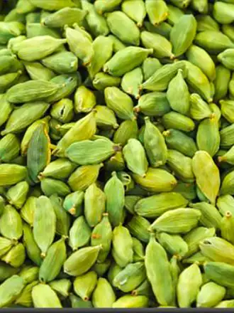 Green cardamom pods